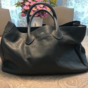 Mark & Graham Gray Elisabetta Slouch Handbag